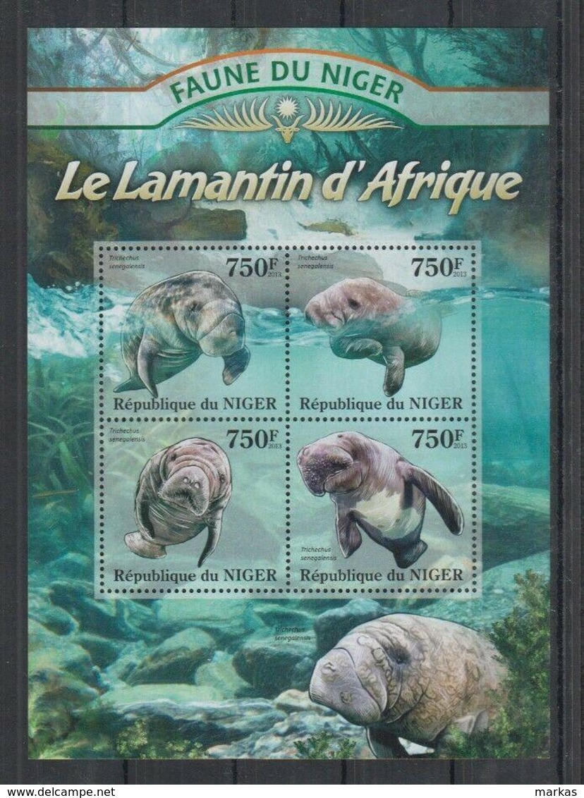 N731. Niger - MNH - 2013 - Fauna - Animals - Marine Life - Lamantine - Altri & Non Classificati