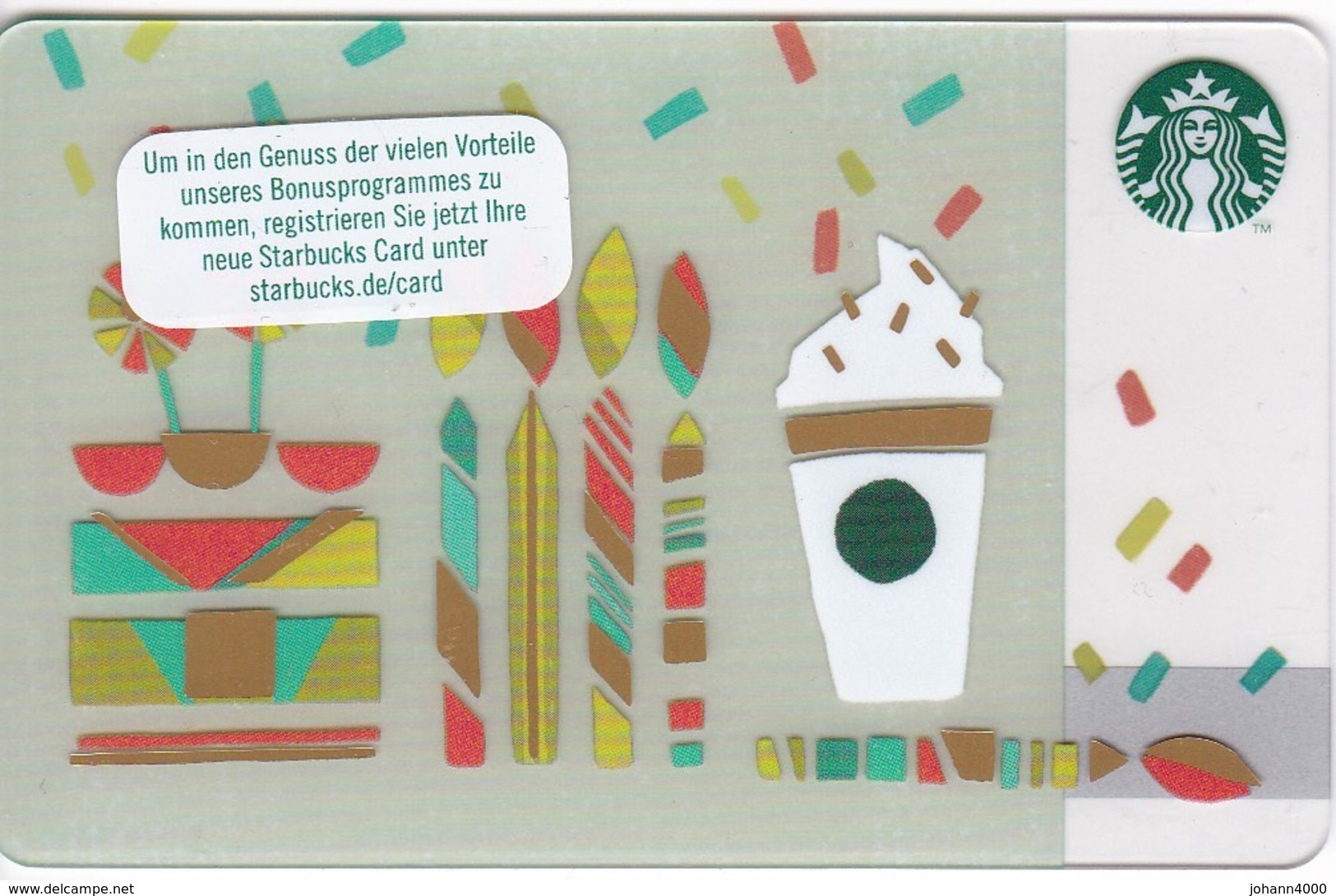 Geschenkkarte Starbucks  Card Gift - Gift Cards