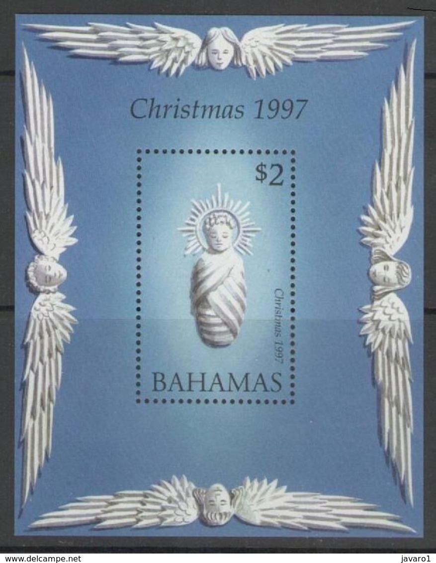 BAHAMAS : Sheet CHRISTMAS 1997    MNH - Bahama's (1973-...)