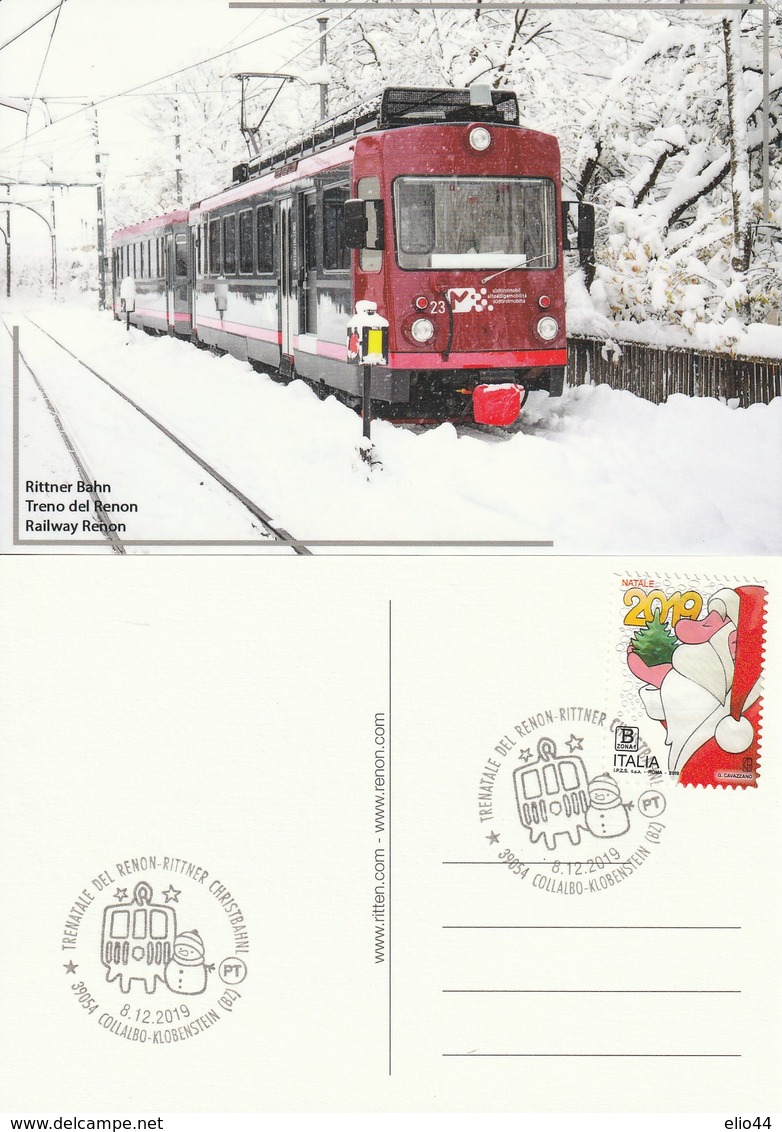 Trasporti - Ferrovie - Treni - Collalbo 2019 - Rittner Bahn - Treno Del Renon - - Trains