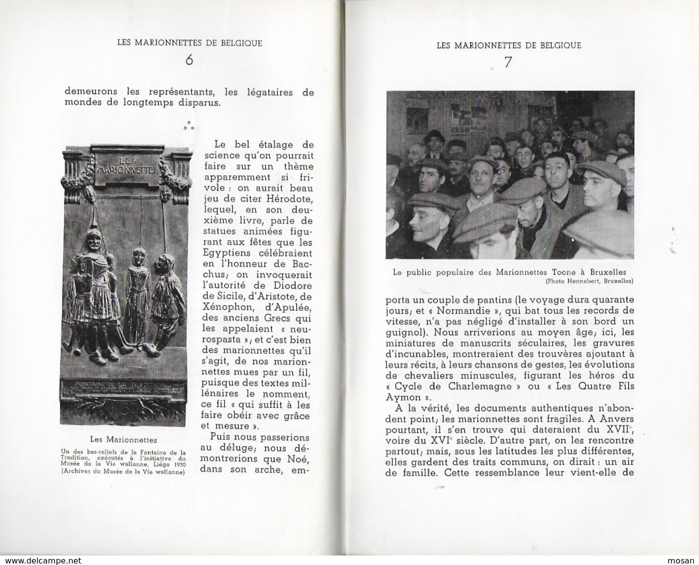 Les Marionnettes De Belgique. Toone. Marionnettes De Liège, Tchantchès, Marionnettes De Verviers Et De Mons, Tournai... - Sonstige & Ohne Zuordnung