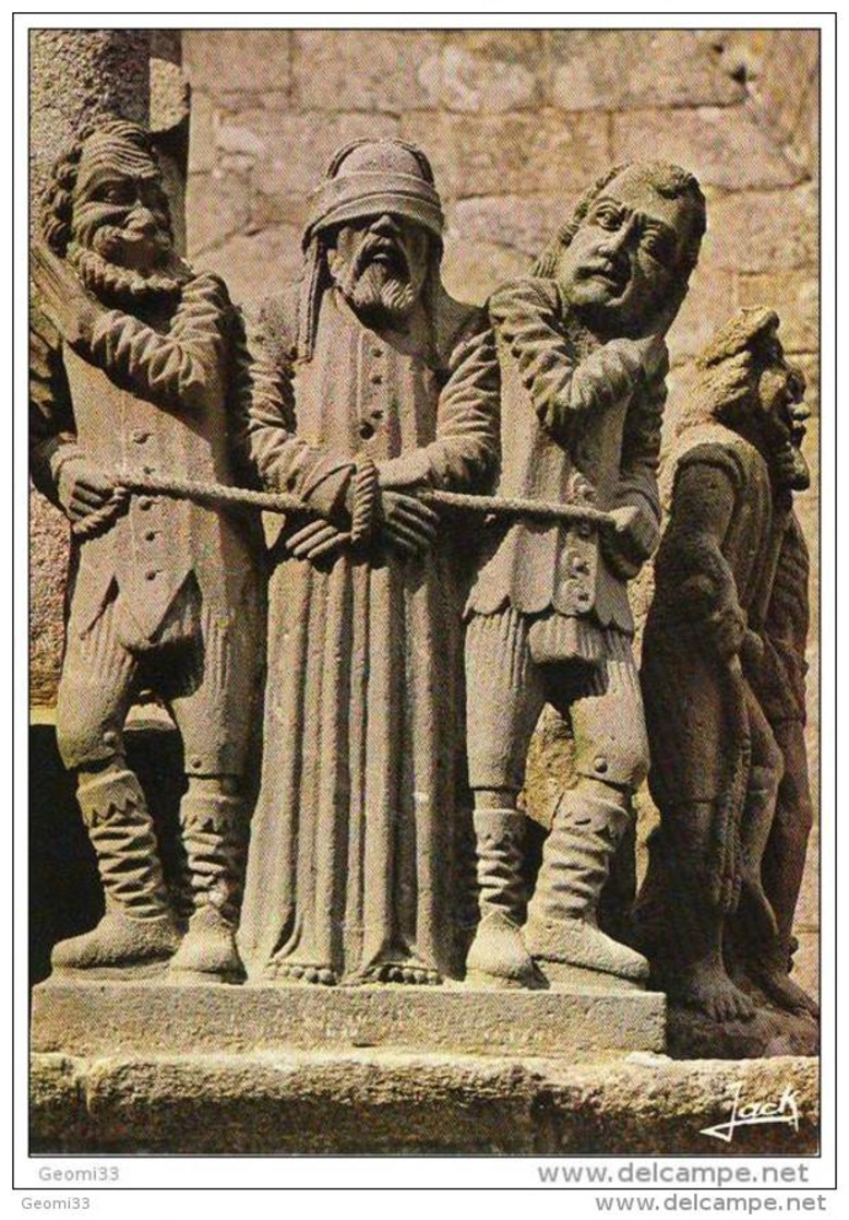 CPM .Saint-Thégonnec.le Christ De La Flagellation.ed:JACK Num:2995 - Saint-Thégonnec