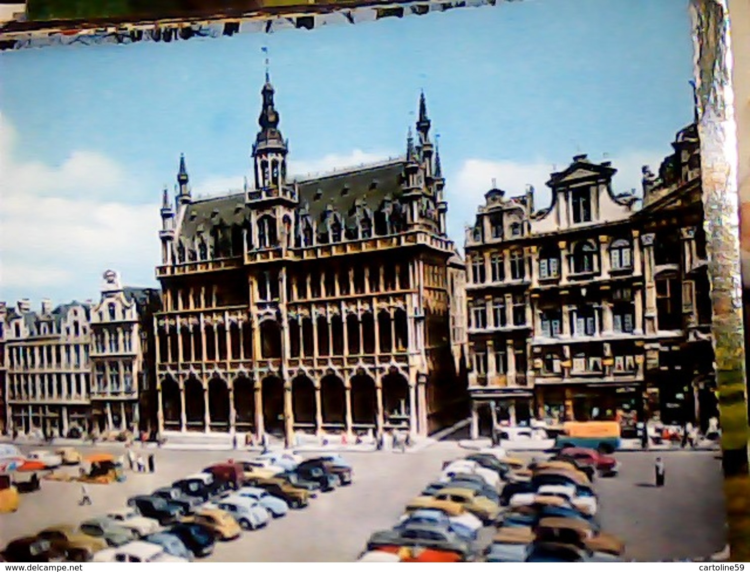 6 CARD BELGIO BRUXELLES VB1957\59 HJ3896 - Monumenti, Edifici