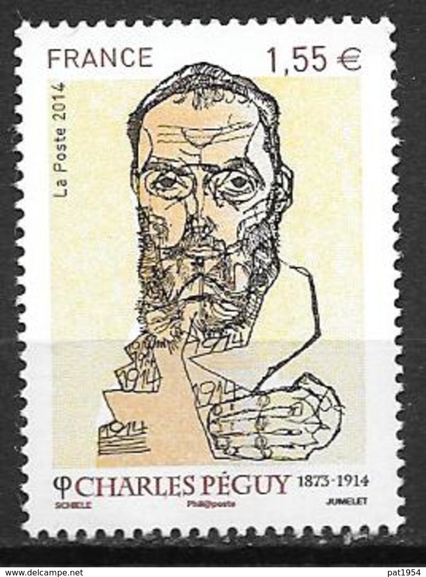 France 2014 N° 4898 Neuf Charles Péguy à La Faciale - Nuovi