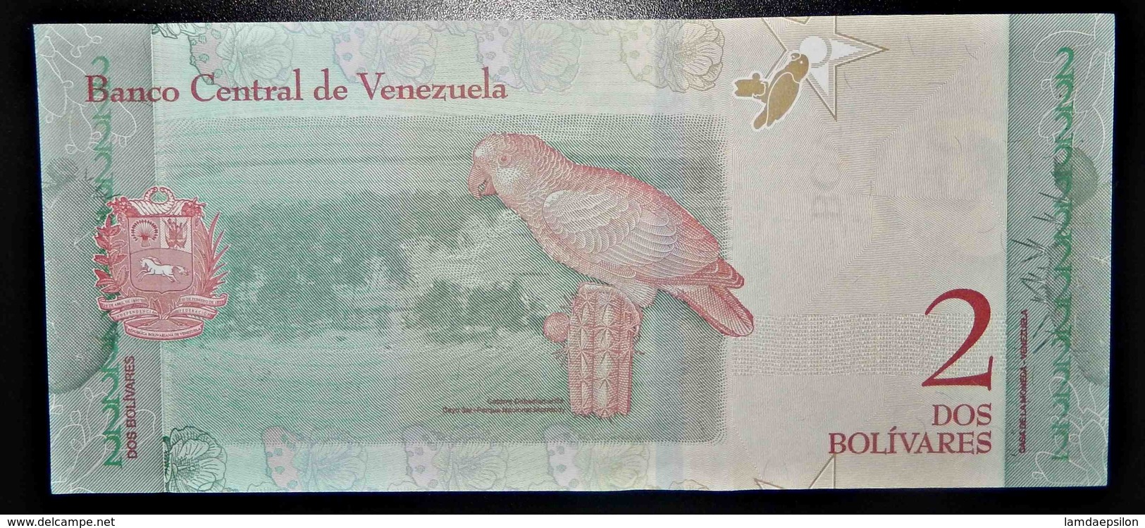 A1 BILLETS DU MONDE WORLD BANKNOTES VENEZUELA 2 BOLIVARES - Andere & Zonder Classificatie