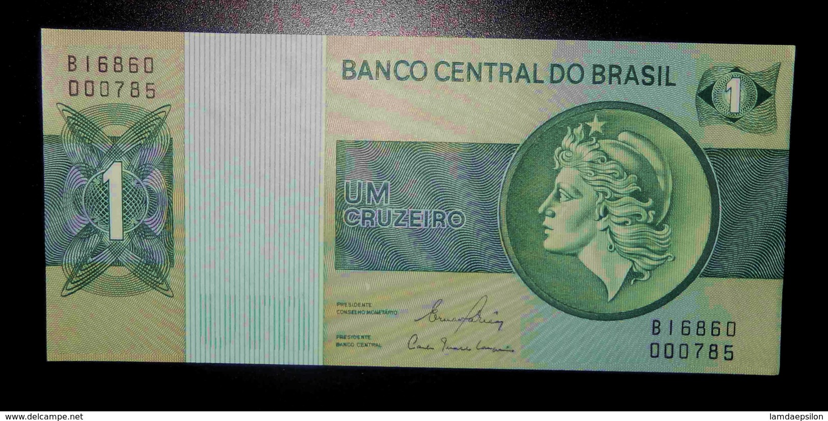 A1 BILLETS DU MONDE WORLD BANKNOTES BRAZIL UM CRUZEIRO - Other & Unclassified