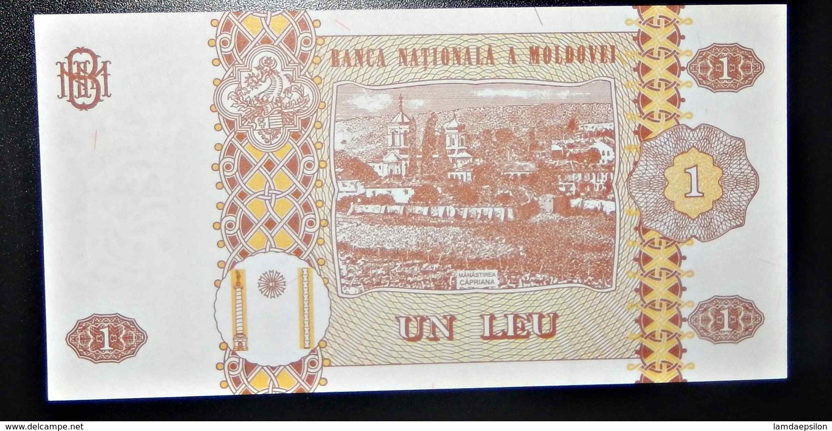 A1 BILLETS DU MONDE WORLD BANKNOTES MOLDAVIA UN LEU - Other & Unclassified