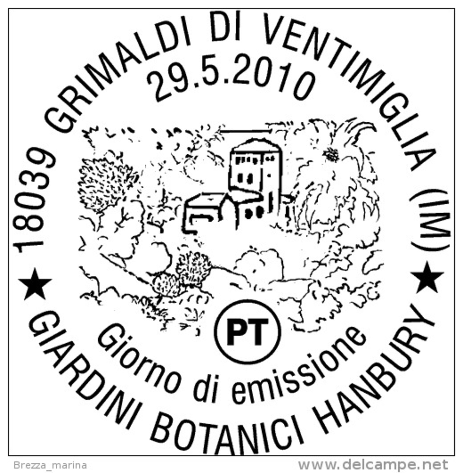 ITALIA - Usato - 2010 - Giardini Botanici Hanbury, A Ventimiglia - 0.60 - 2001-10: Usati