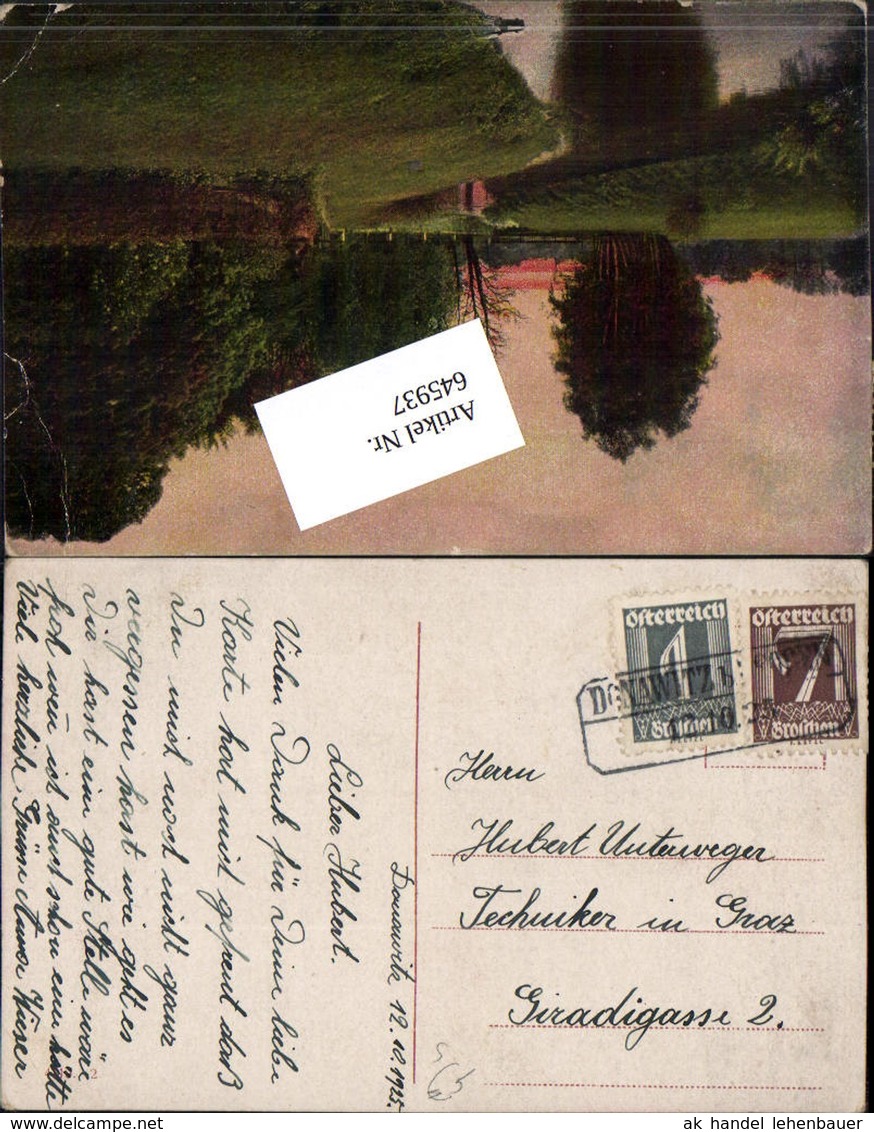 645937,Stempel Donawitz Bei Leoben Kastenstempel N. Graz 1925 - Unclassified