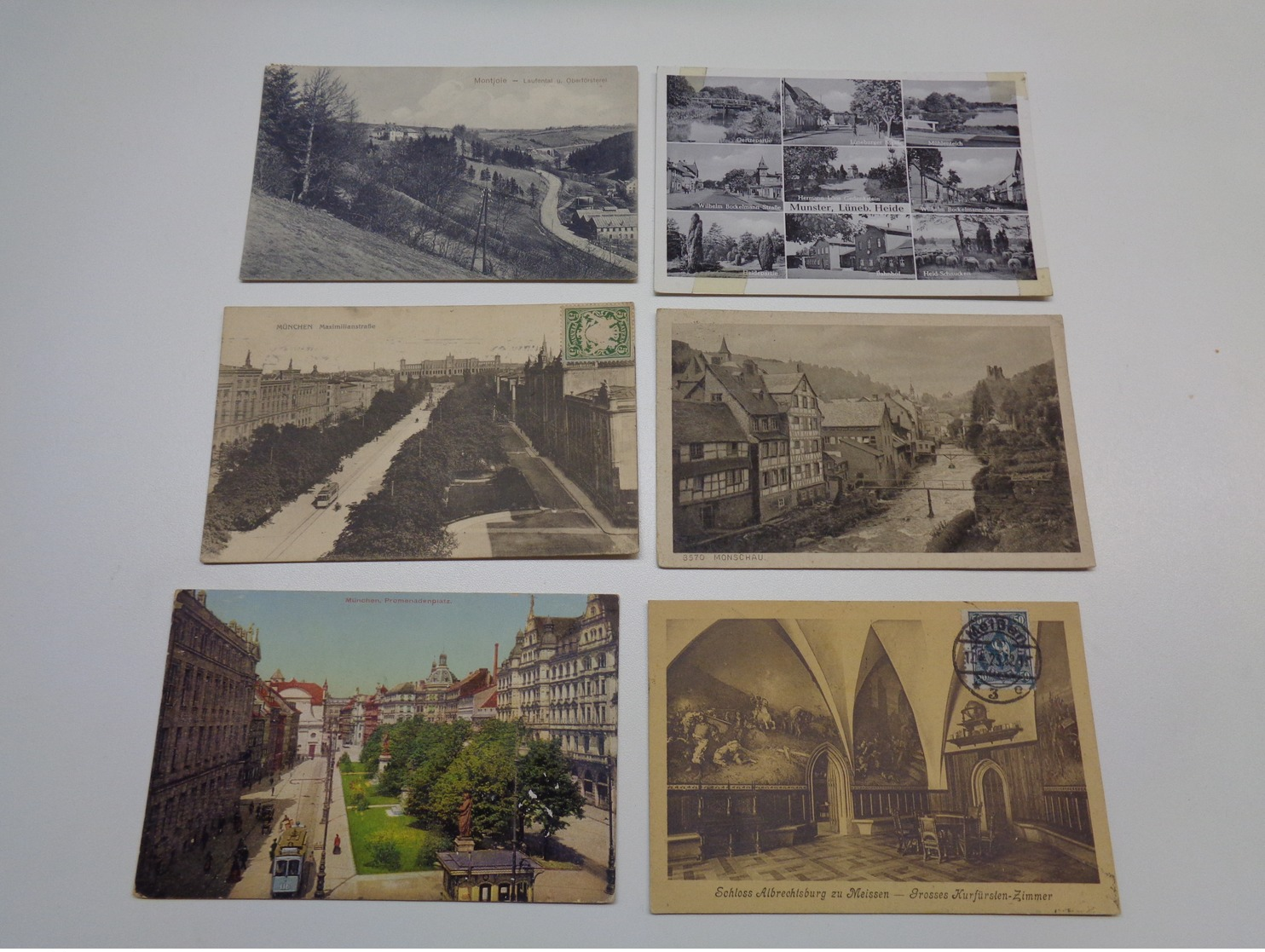 Lot de 60 cartes postales d' Allemagne Deutschland     Lot van 60 postkaarten van Duitsland - 60 scans