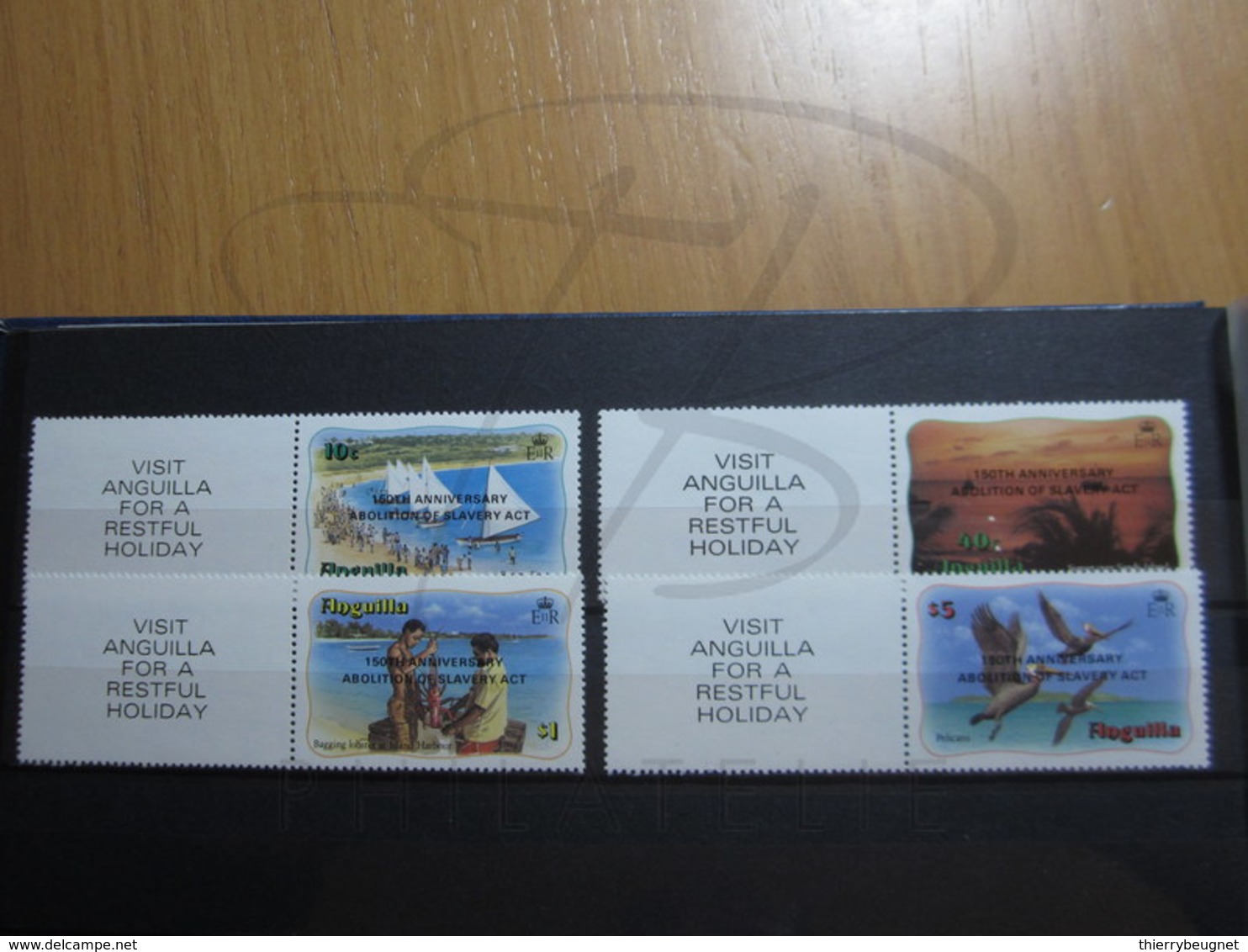 VEND BEAUX TIMBRES D ' ANGUILLA N° 502 - 505 , XX !!! - Anguilla (1968-...)