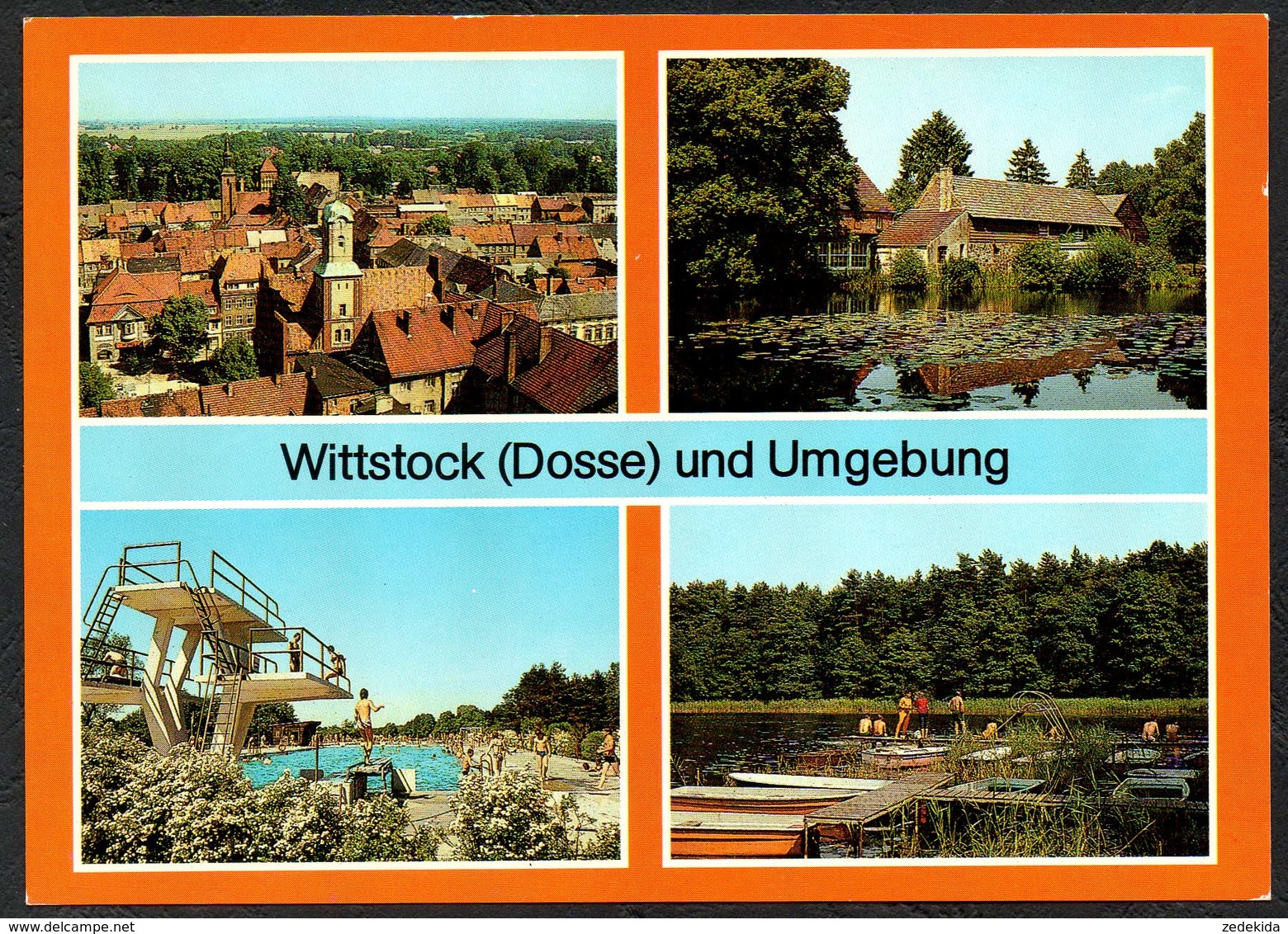 D2311 - TOP Wittstock Freibad - Bild Und Heimat Reichenbach - Wittstock