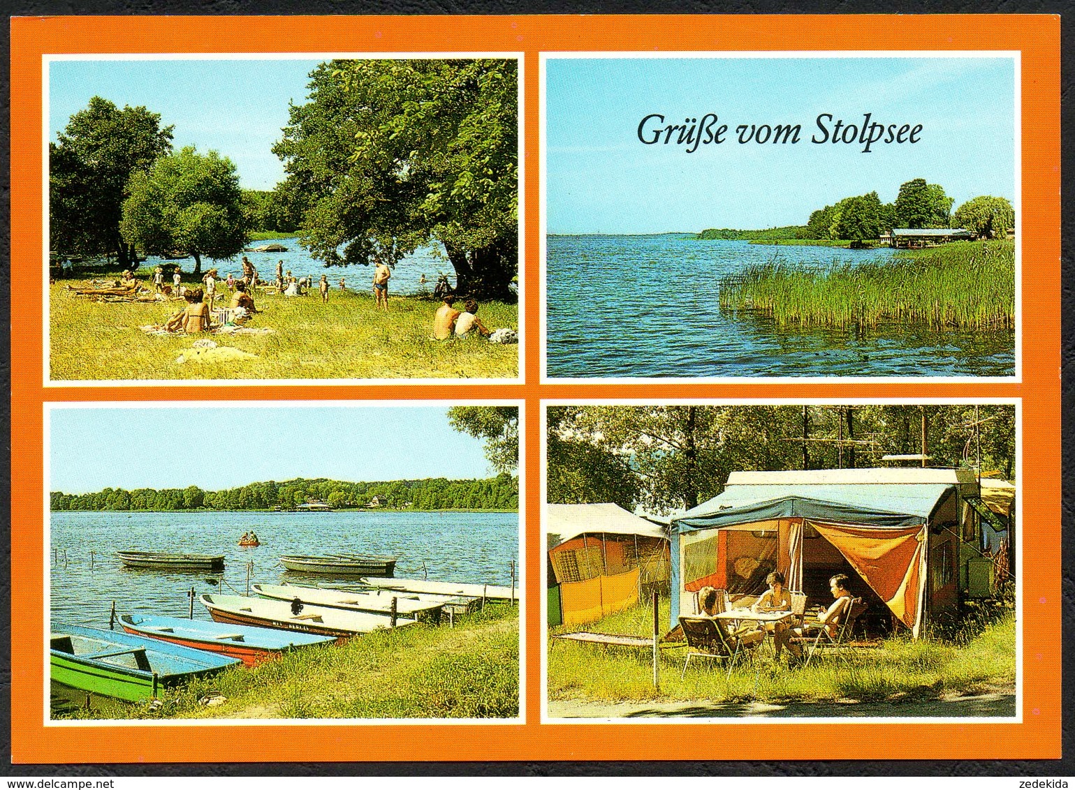 D2955 - TOP Himmelpfort Campingplatz D 28 - Bild Und Heimat Reichenbach - Gransee