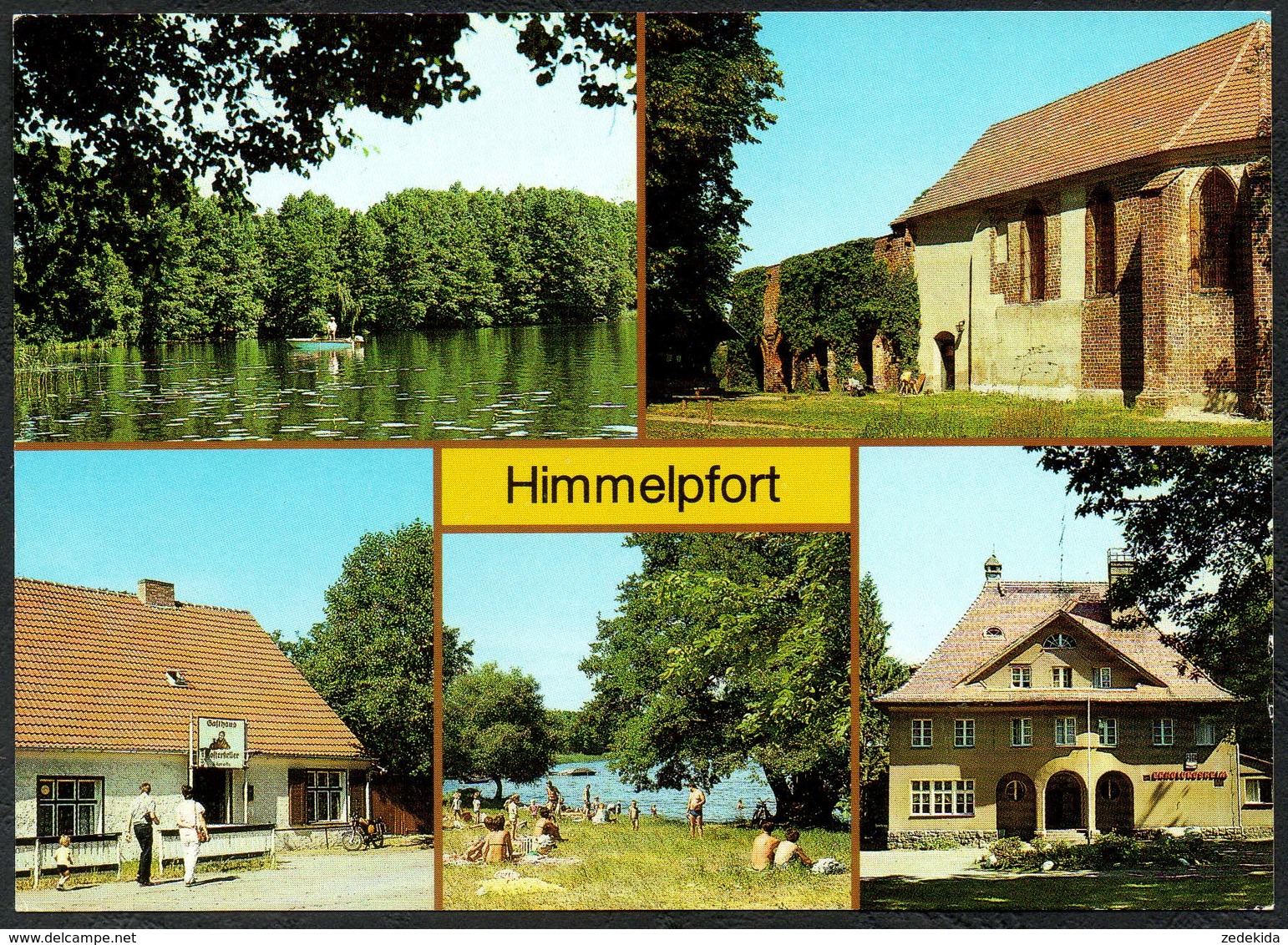 A6945 - TOP Himmelpfort Gasthaus Klosterkeller FDGB Heim Werner Schaumann - Bild Und Heimat Reichenbach - Gransee