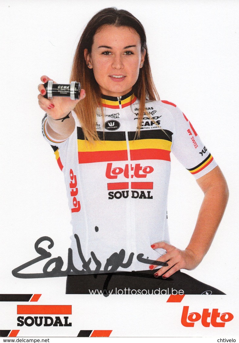 Cyclisme, Alana Castrique, 2020, Signée - Cyclisme