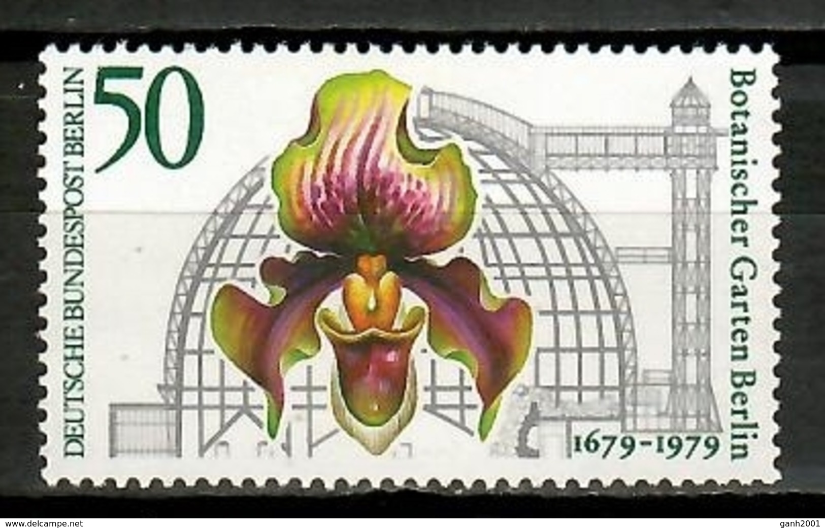 Germany Berlin 1979 Alemania / Flowers Orchid MNH Flores Orquídeas Blumen Fleurs / Cu15620  29-41 - Otros & Sin Clasificación