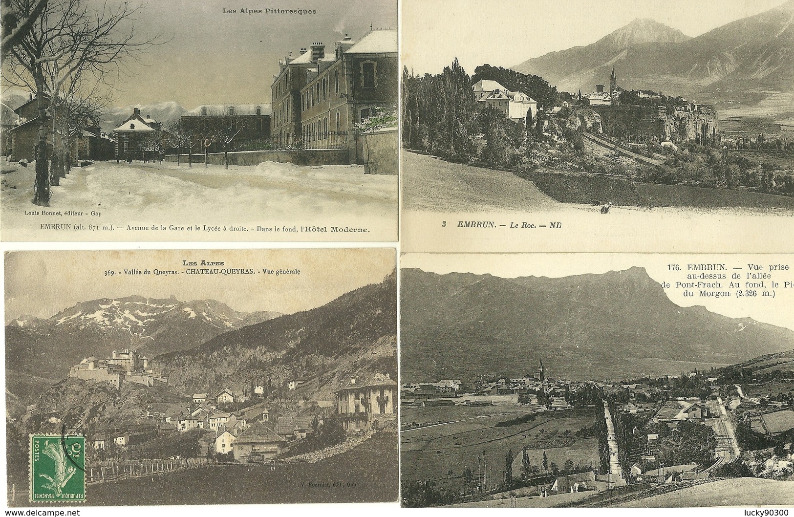 8 CARTES POSTALES - DÉPARTEMENT 05 - HAUTES ALPES - 5 - 99 Karten