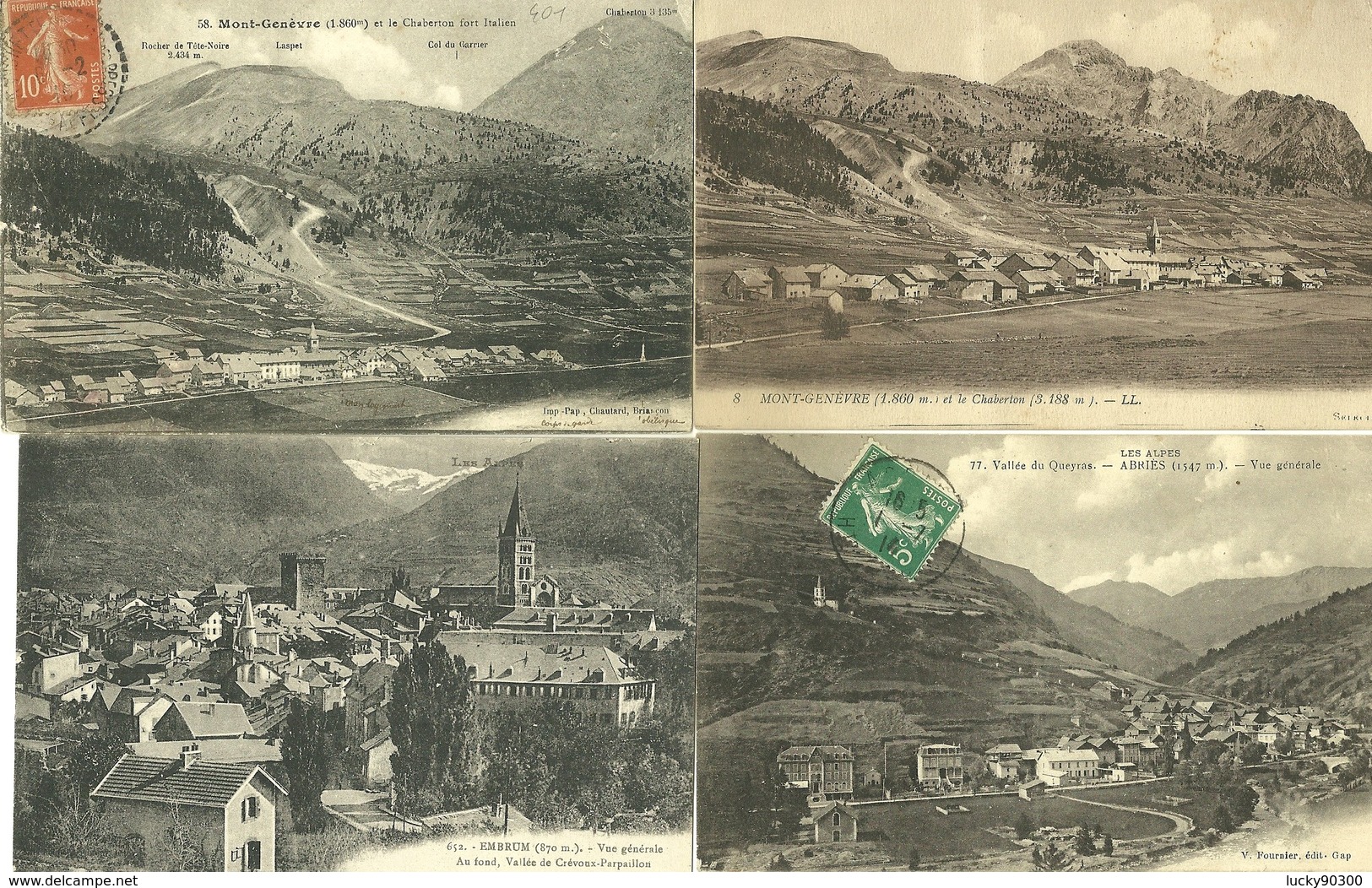 8 CARTES POSTALES - DÉPARTEMENT 05 - HAUTES ALPES - 5 - 99 Karten