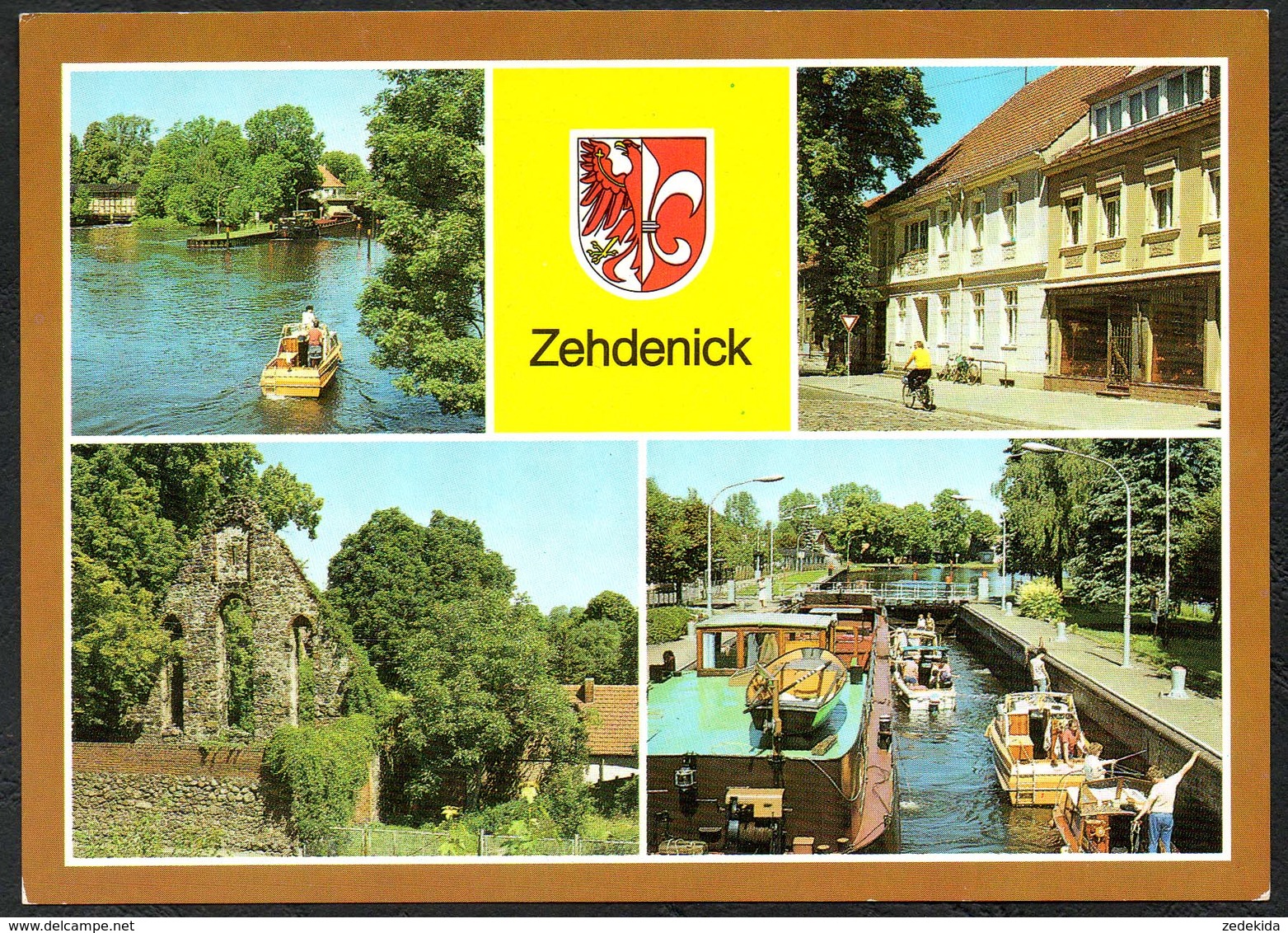 D2939 - TOP Zehdeneick Schleuse - Bild Und Heimat Reichenbach - Zehdenick