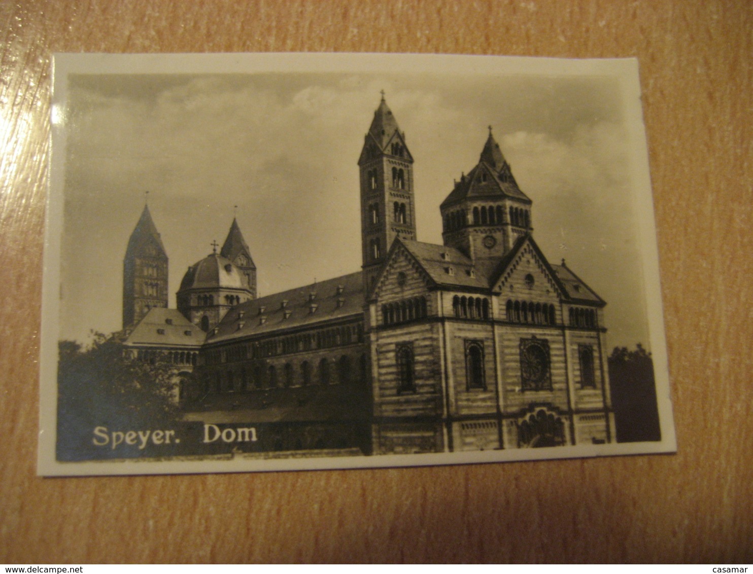 SPEYER Dom Cathedral Bilder Card Photo Photography (4,3x6,3cm) Church GERMANY 30s Tobacco - Ohne Zuordnung