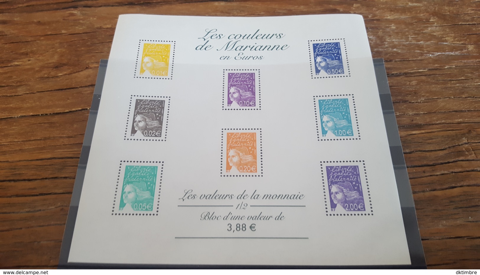 LOT 487178 TIMBRE DE FRANCE NEUF** LUXE BLOC - Mint/Hinged