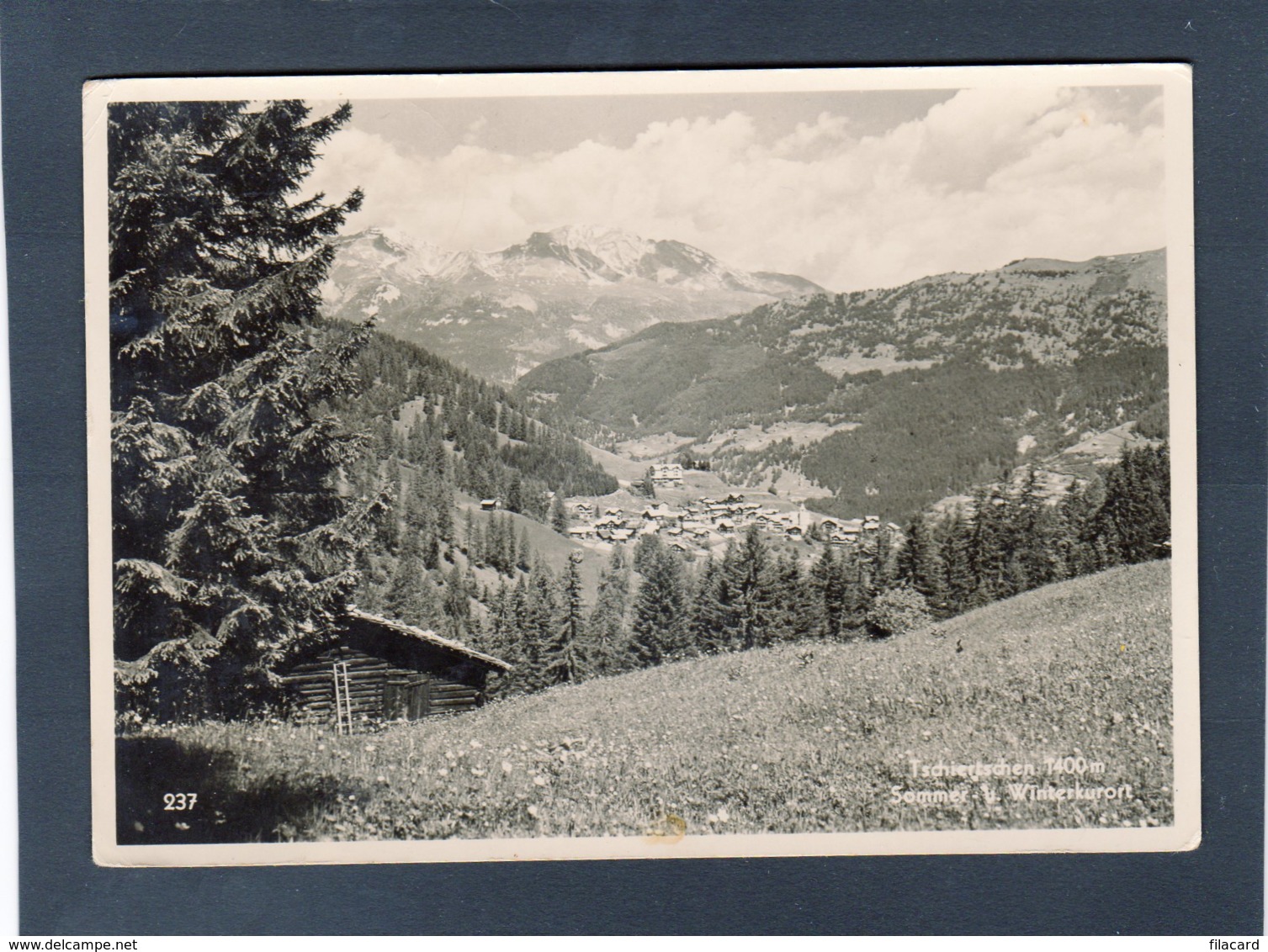 90950     Svizzera,   Tschiertschen,    Sommer- U.  Winterkurort,  VGSB - Tschiertschen