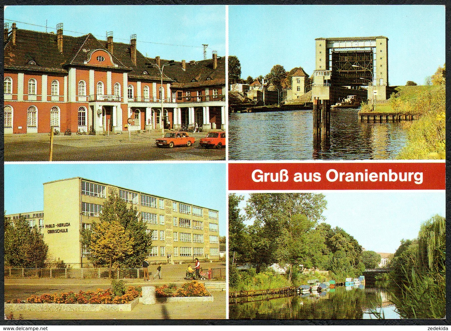 D2994 - TOP Oranienburg Schule Hafen Schleuse - Bild Und Heimat Reichenbach - Oranienburg