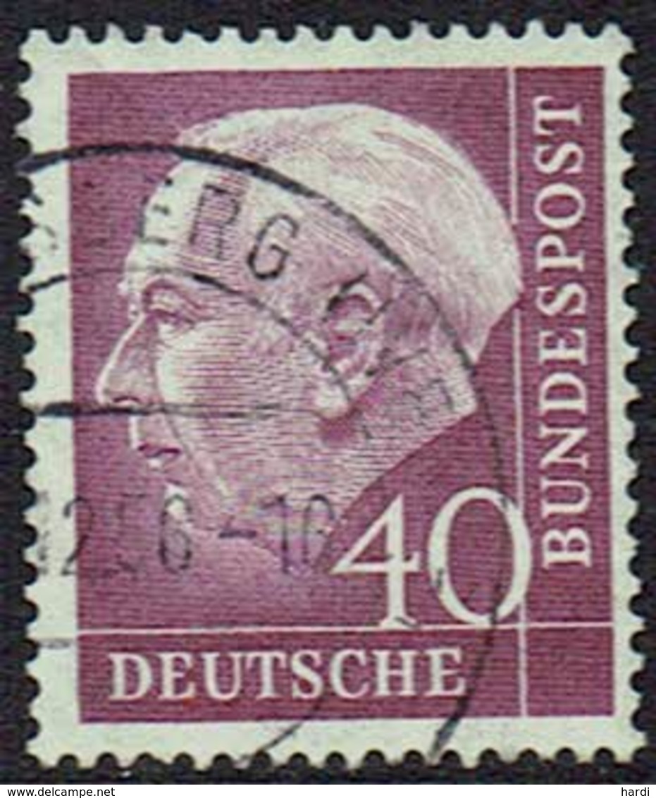 BRD, 1954, MiNr 188, Gestempelt - Gebraucht