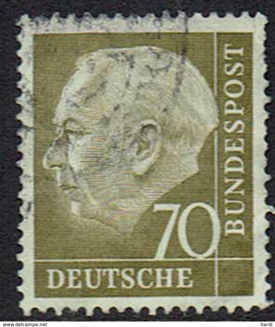 BRD, 1954, MiNr 191, Gestempelt - Gebraucht