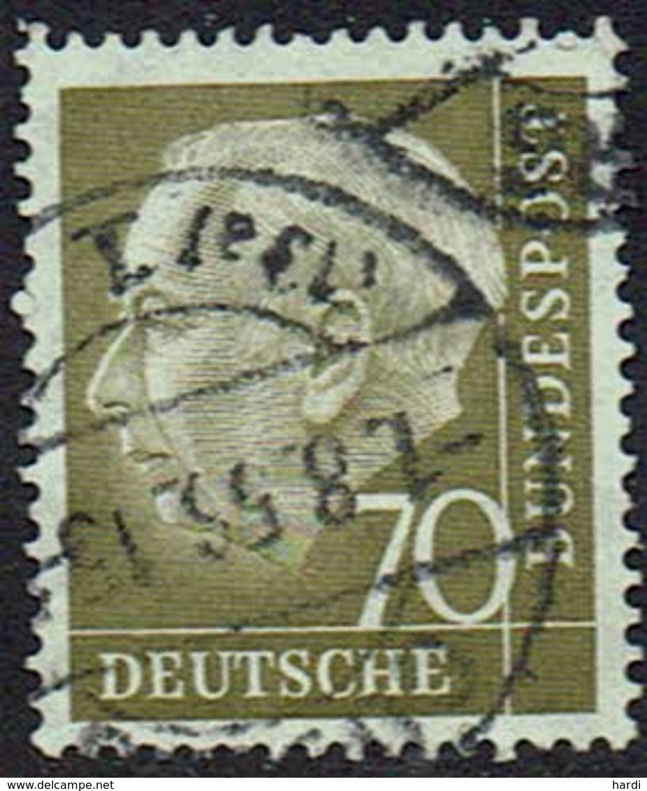 BRD, 1954, MiNr 191, Gestempelt - Gebraucht