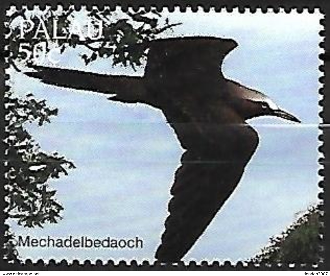 PALAU - MNH 1996 - (name Of The Bird In The Laguage Of Palau) -     Brown Noddy  -  Anous Stolidus - Seagulls