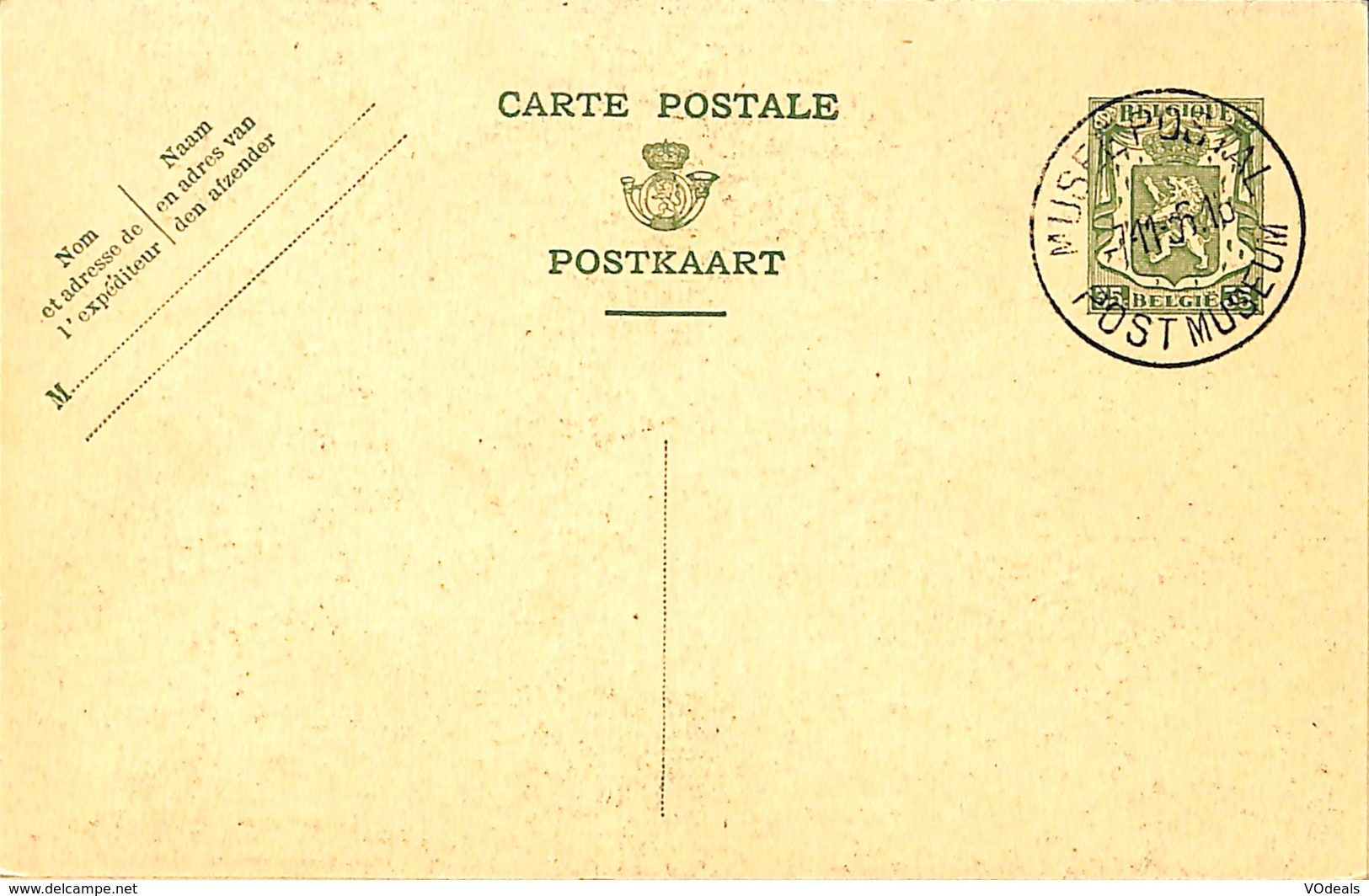 CPA - Belgique - Brussels - Bruxelles - Musée Postal - Museen