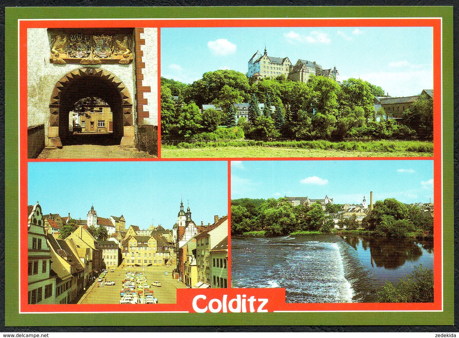 D3000 - TOP Colditz - Bild Und Heimat Reichenbach - Qualitätskarte - Colditz