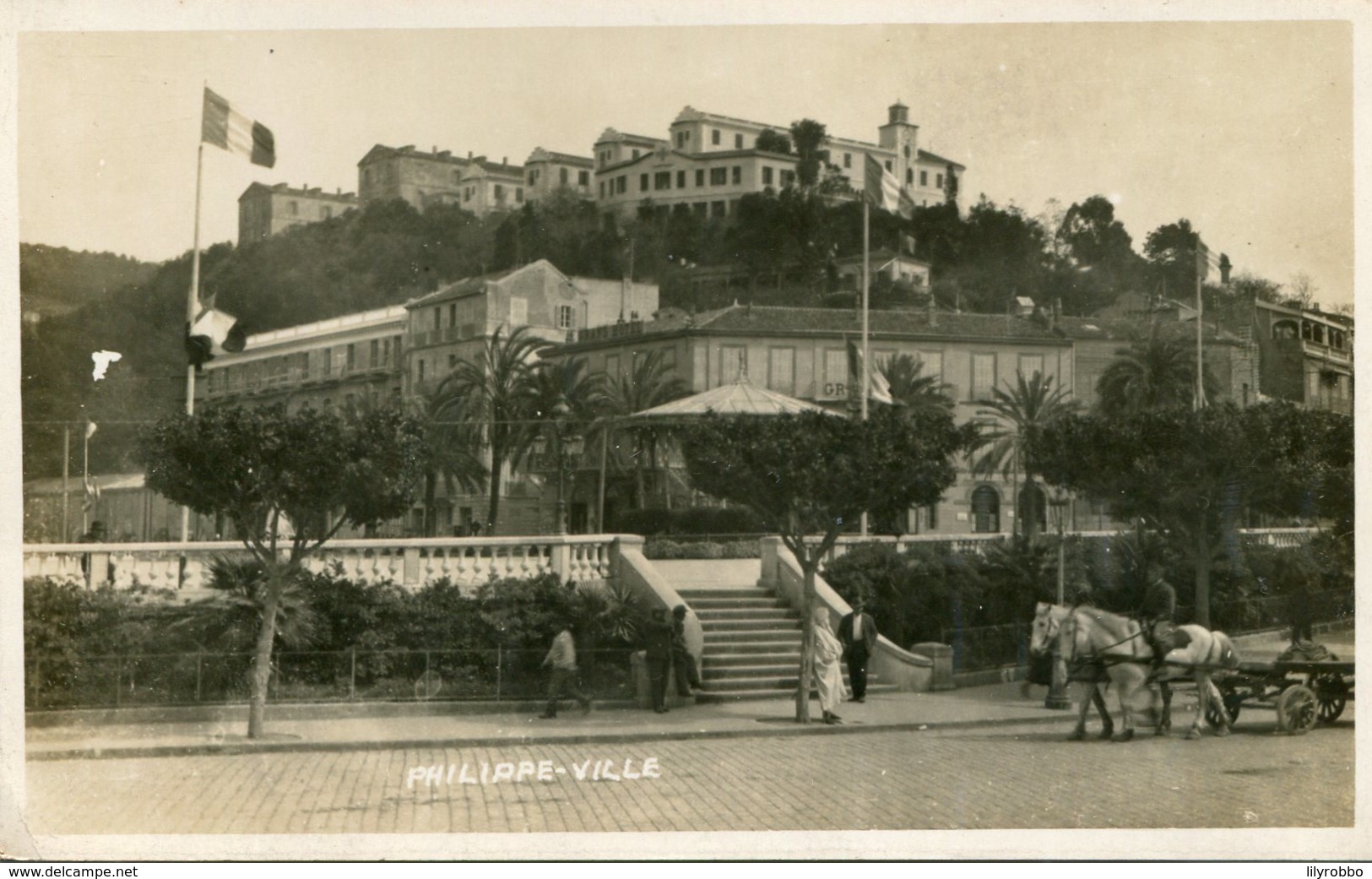 ALGERIA - RPPC - Philippe Ville (Skikda) - VG Animation Etc - Skikda (Philippeville)