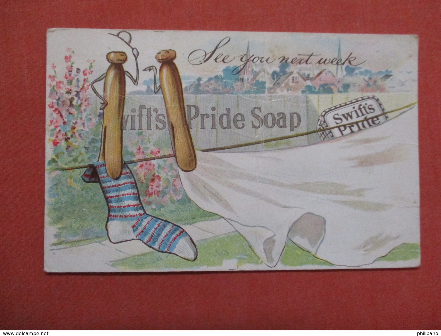 As Is Creases-- Swifts Pride Soap  Ref 3840 - Publicité