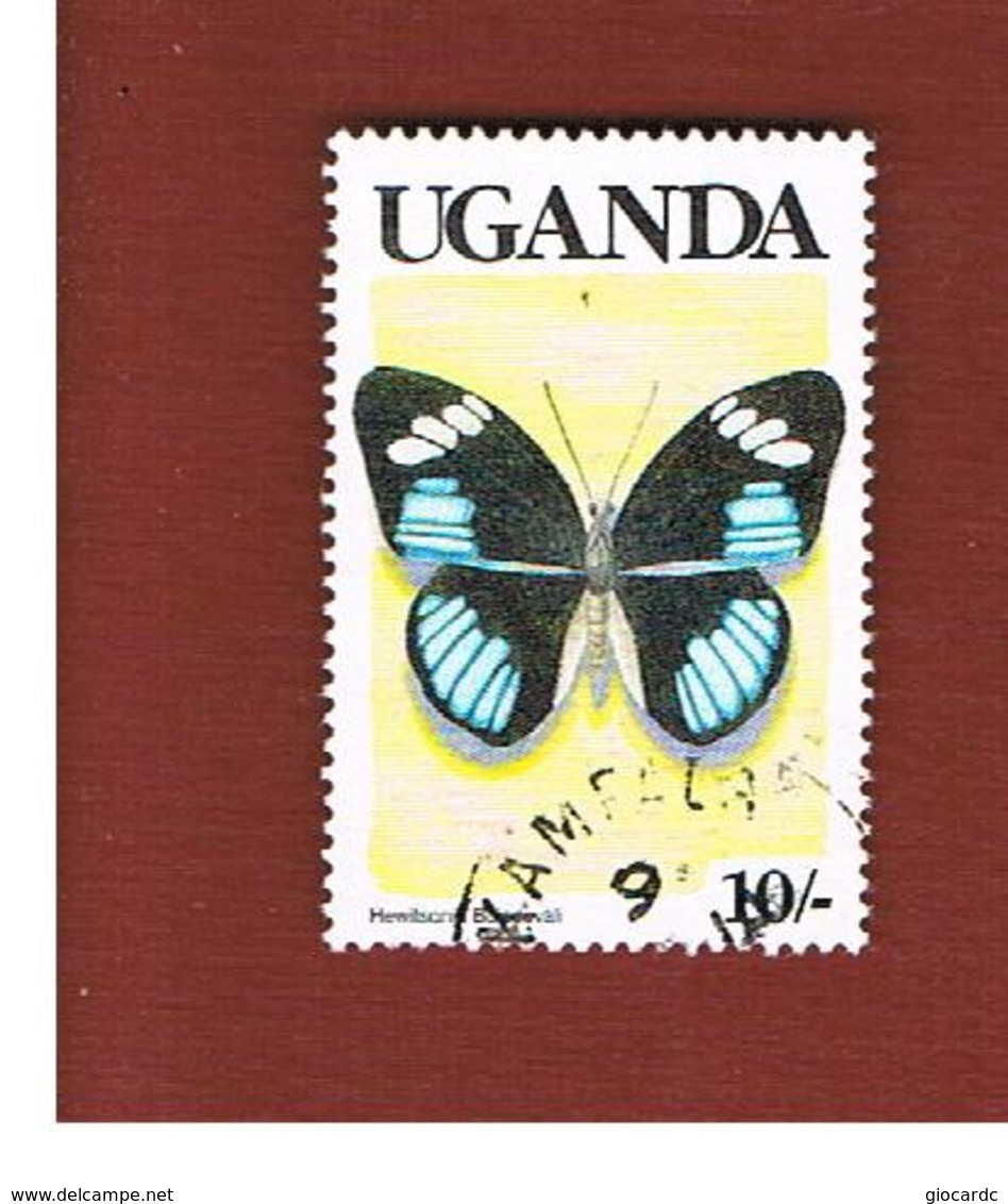 UGANDA   - SG 746   -  1989  BUTTERFLIES: LARGE TIGER BLUE (UGANDA  BLACK)     - USED ° - Uganda (1962-...)