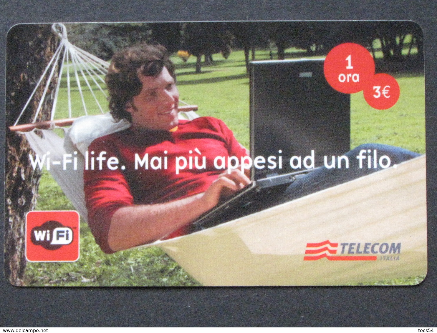 TELECOM ITALIA - WI FI LIFE SCAD. 31.12.2009 - USATA - [2] Sim Cards, Prepaid & Refills