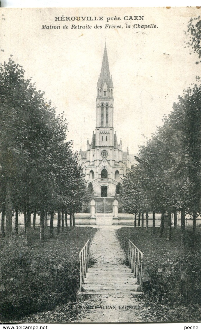 N°1764 T -cpa Herouville Près Caen -maison De Retraite Des Frères, La Chapelle- - Herouville Saint Clair