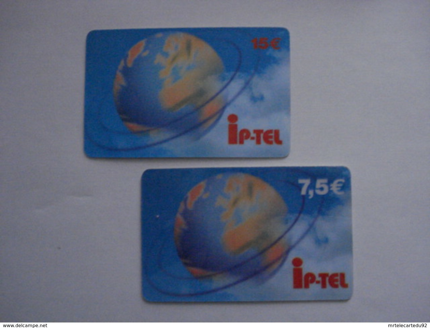 2 Cartes Prépayées Française  (utilisé). - Cellphone Cards (refills)