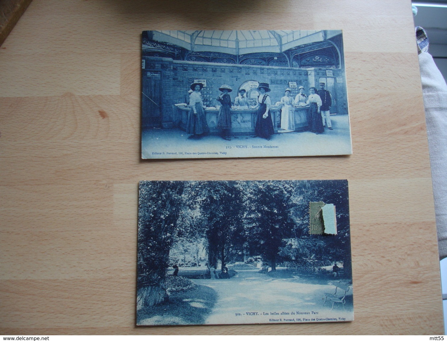 lot 19 cartes vichy