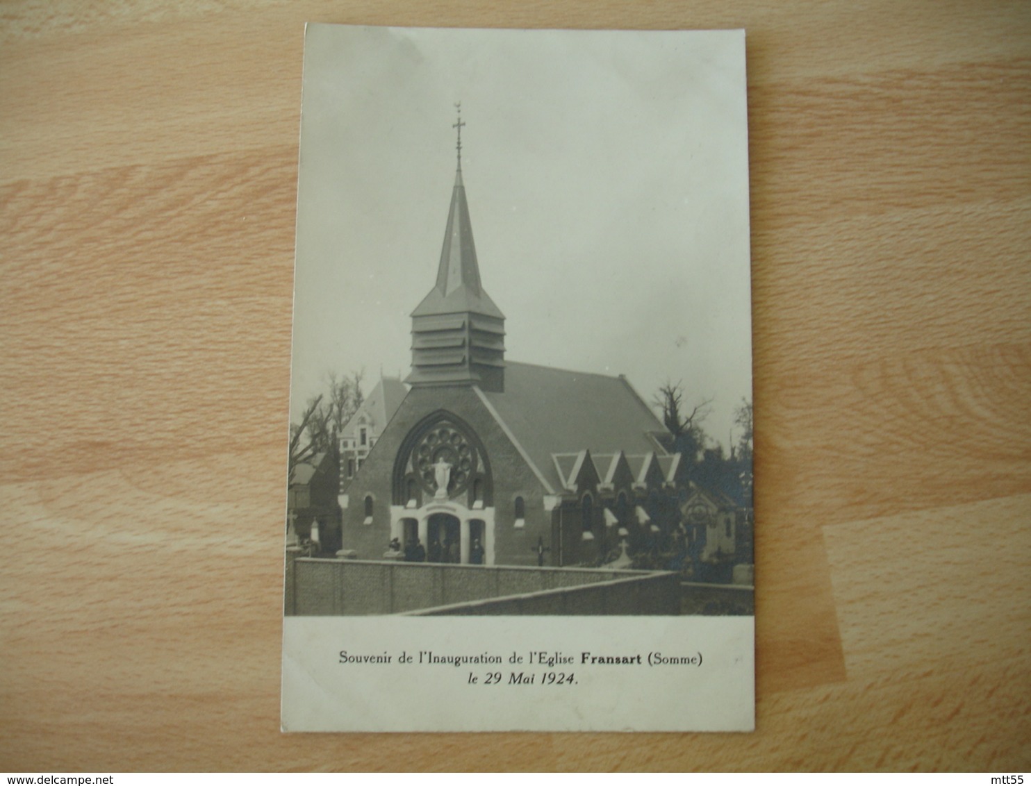 Fransart Inauguration Eglise 29 Mai 1924 - Autres & Non Classés
