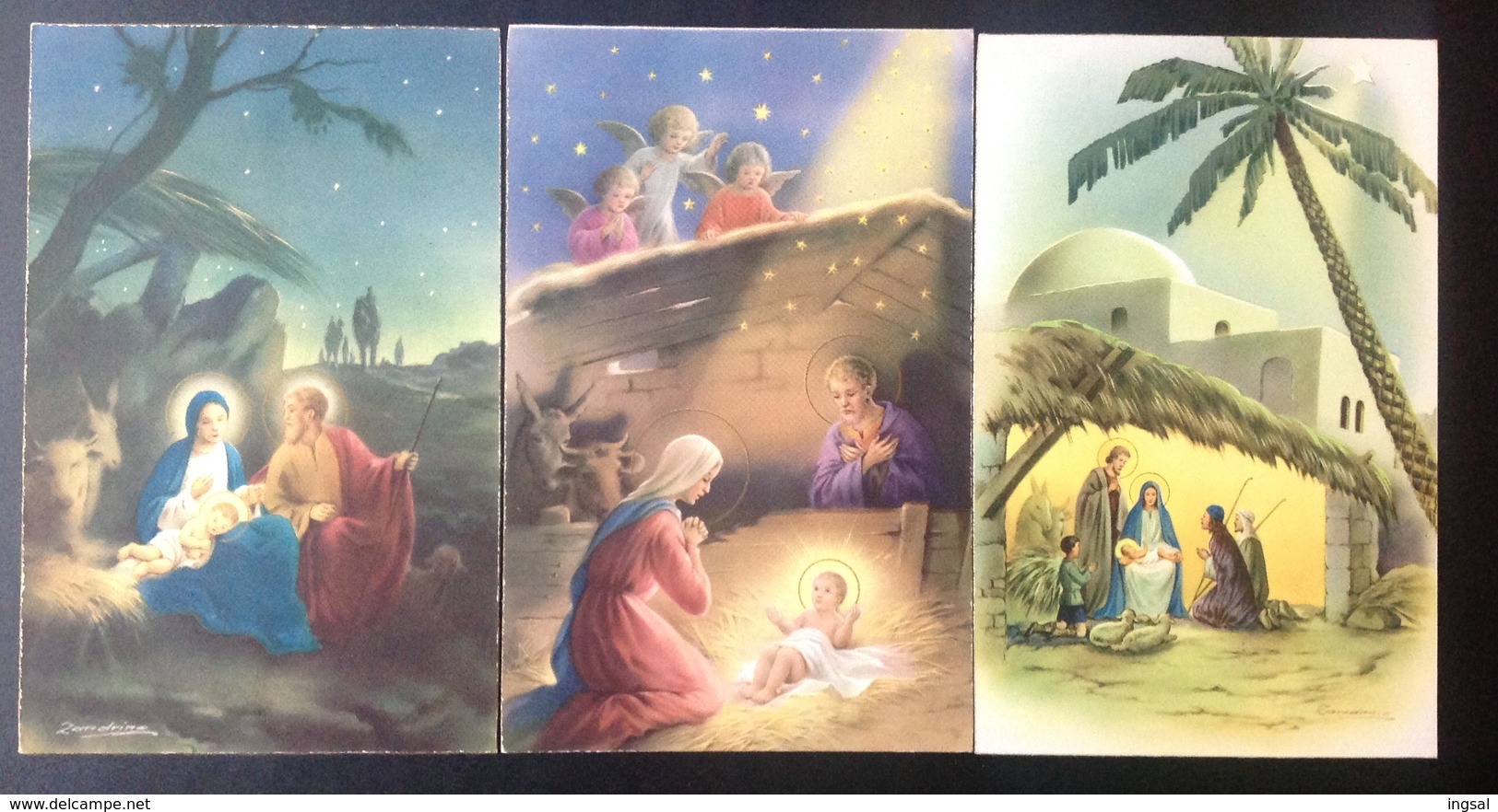 Buon Natale.... Cartoline Augurali Firmate ZANDRINO - Altri & Non Classificati