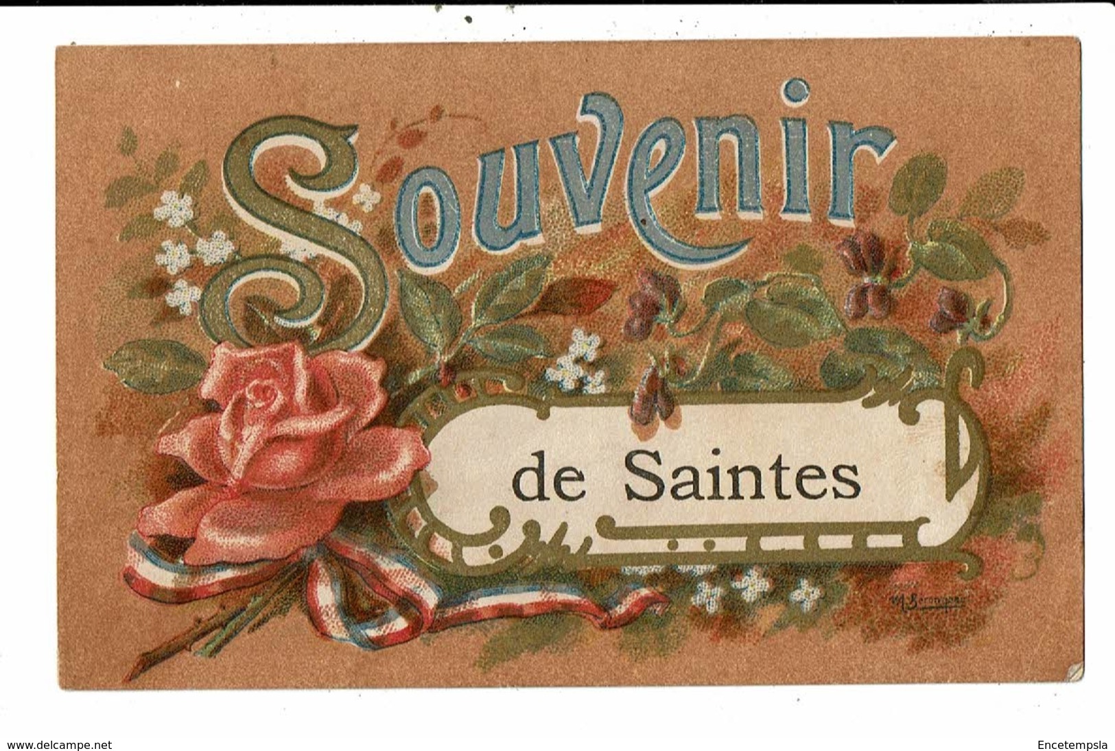 CPA-Carte Postale -France-Souvenir  De Saintes-1918   VM11667 - Saintes