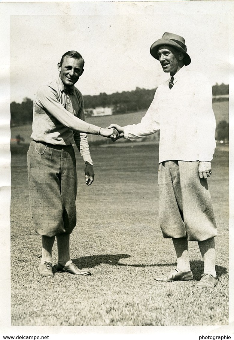 France Paris Golf La Boulie George Von Elm & Morrisson Ancienne Photo 1930 - Sport