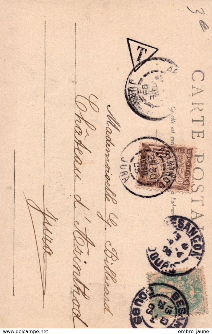 T4  - 25 - Doubs - Lot De 5 Cartes - ARCIER LES SOURCES - Toutes Différentes - Deux Qvec Cachet 10ème Régiment à Pied- - Other & Unclassified