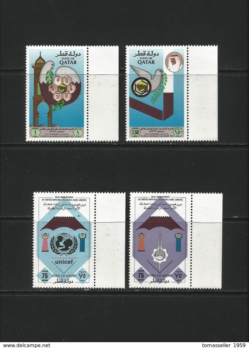 QATAR 12 Years ( 1995-2006 Y.y.)  Annual Sets.85 Issues (167st.+24 M/s) - Qatar