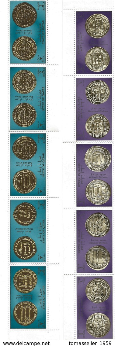 QATAR 12 Years ( 1995-2006 y.y.)  annual sets.85 issues (167st.+24 m/s)