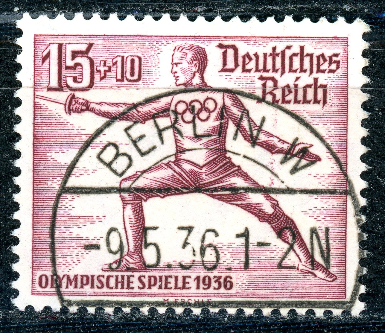 Nr. 614 Zentrischer Vollstempel "BERLIN" - Gebraucht