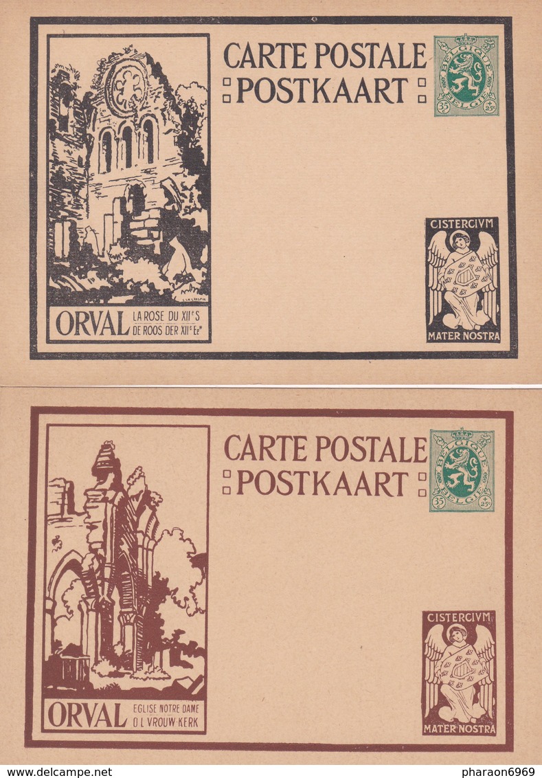 4 Scans 8 Cartes Différentes Orval Avec Ange - Cartes Postales Illustrées (1971-2014) [BK]