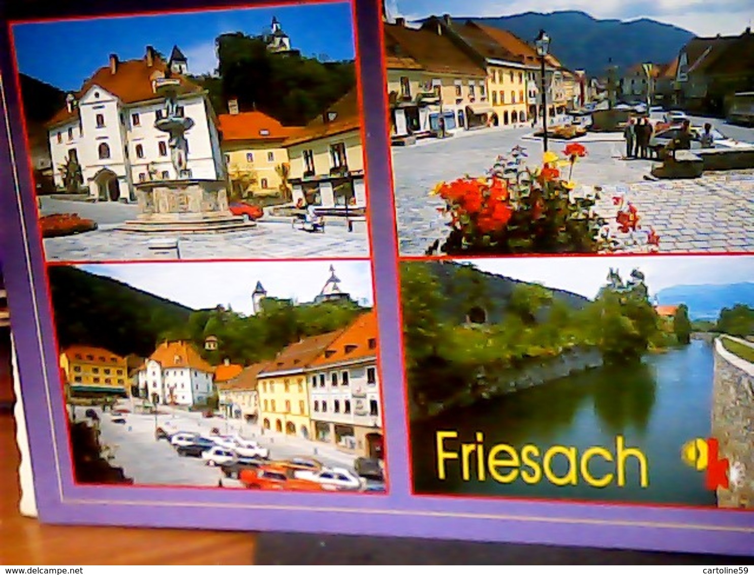 AUSTRIA FRIESACH VUES   VB1995 STAMP  SELO TIMBRE  50°REP.  HJ3935 - Friesach